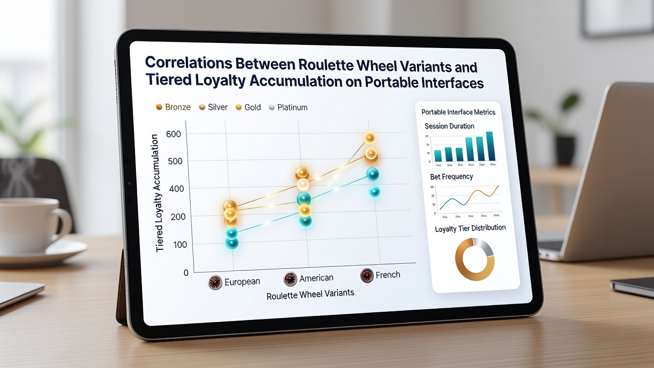 Mobile loyalty dashboard showing tier progression linked to roulette wheel selection