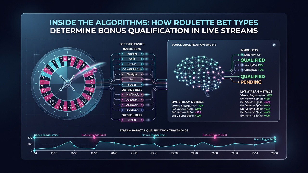 Screenshot of live roulette interface displaying bet contribution percentages next to wager options