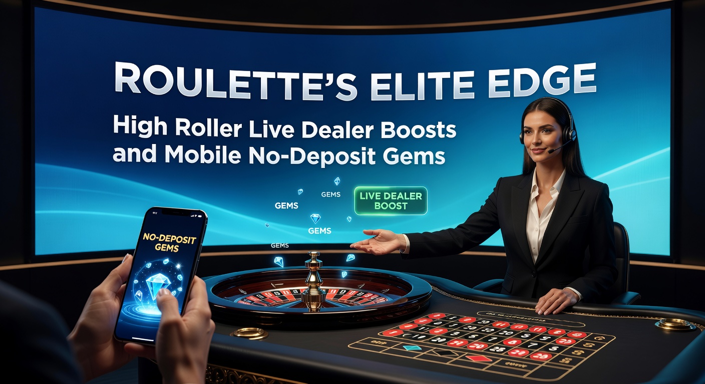 Mobile phone screen showing no-deposit roulette bonus activation during a live high-roller session