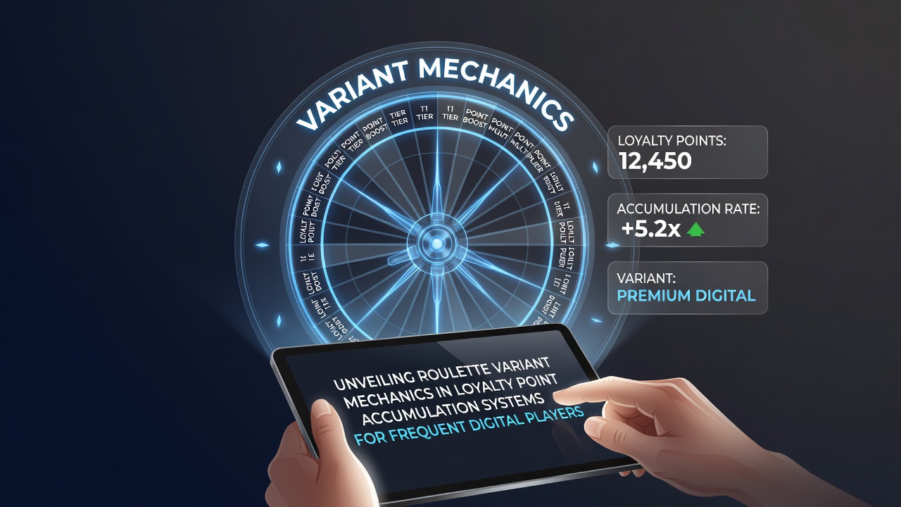 Digital roulette interface displaying variant wheel types alongside loyalty point counters in an online casino platform